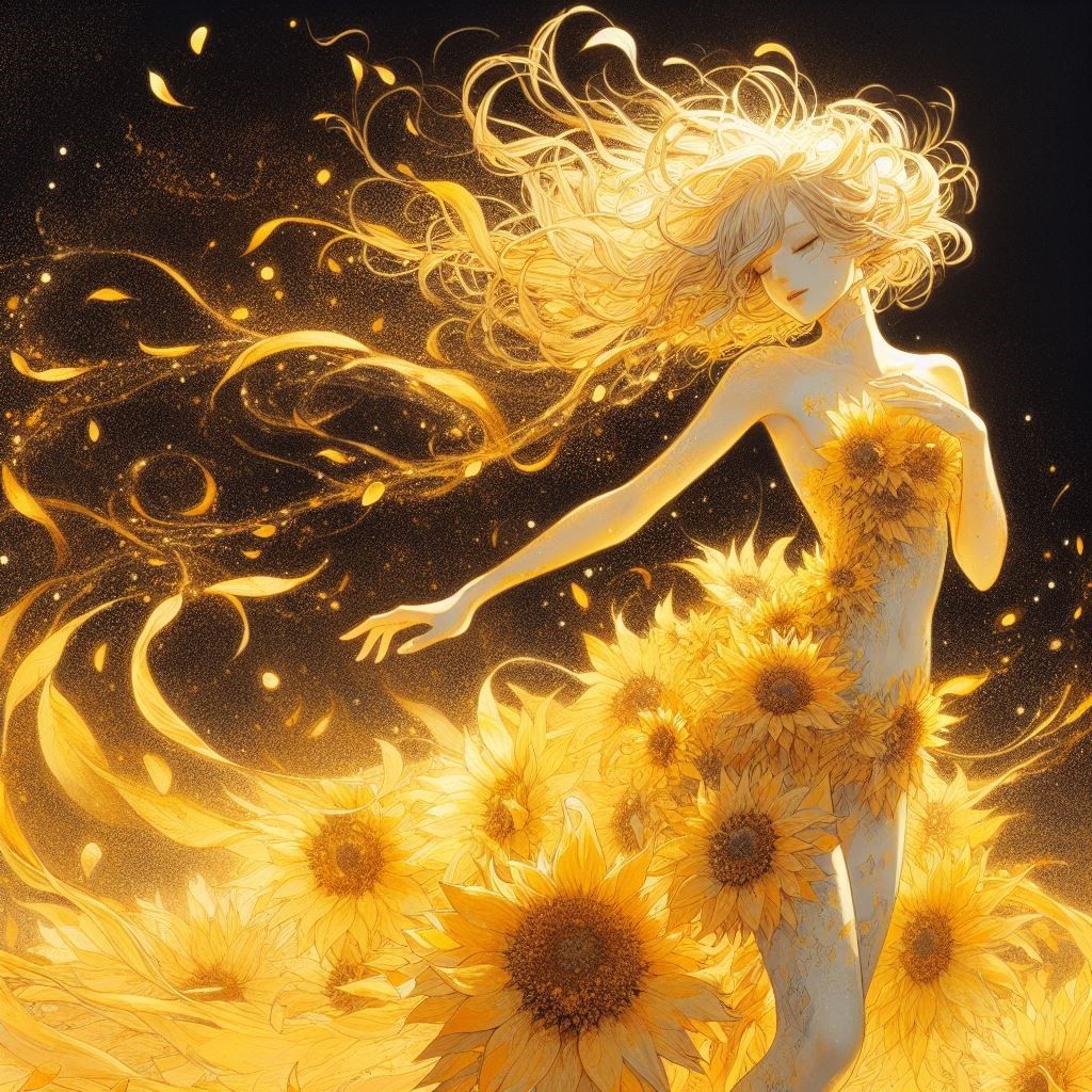 The Sunflower goddess