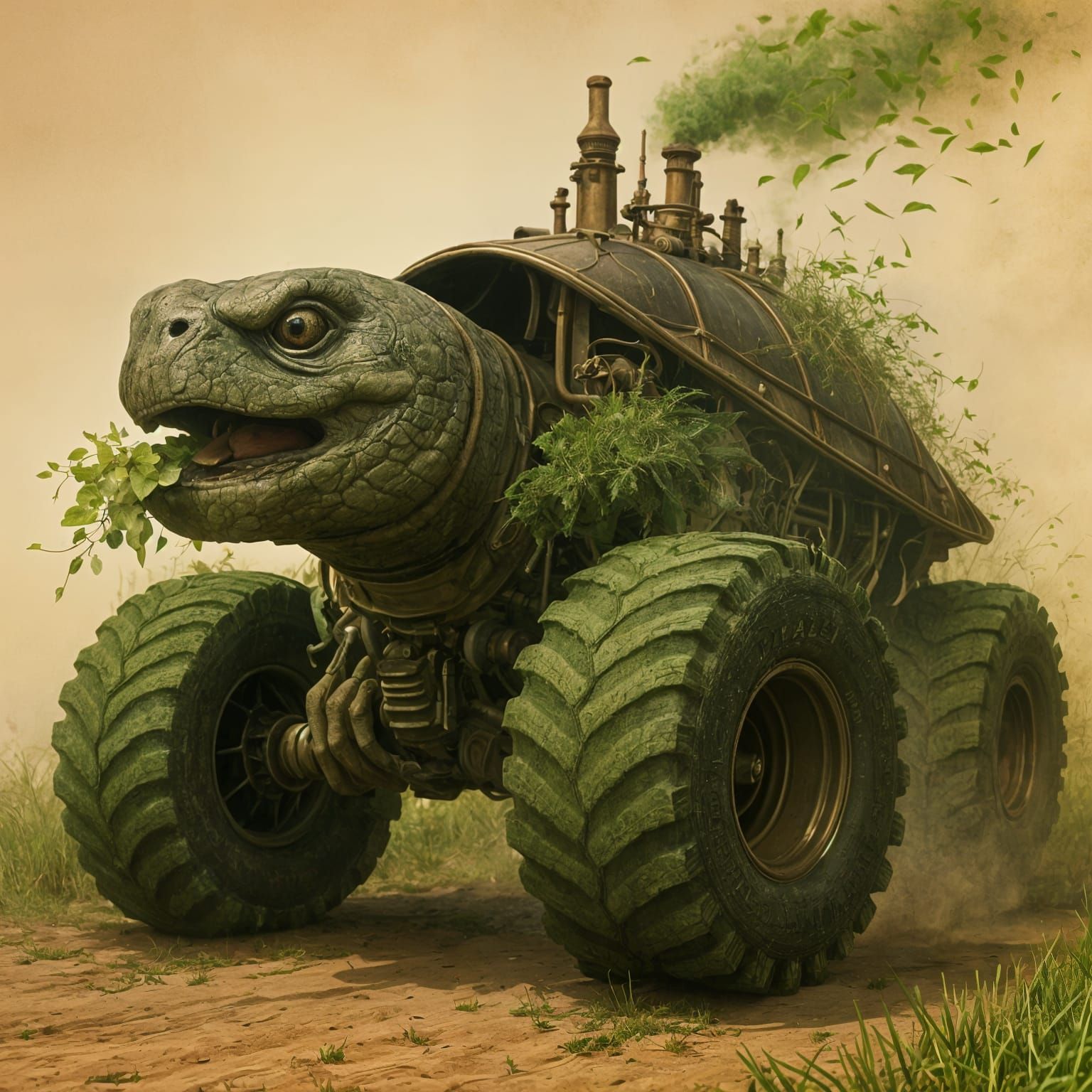 The tortoise mobile  by @Hannah