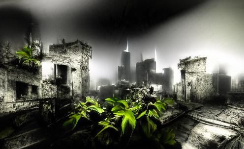 Abandoned city