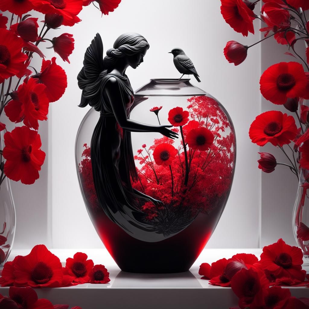 Delicate red