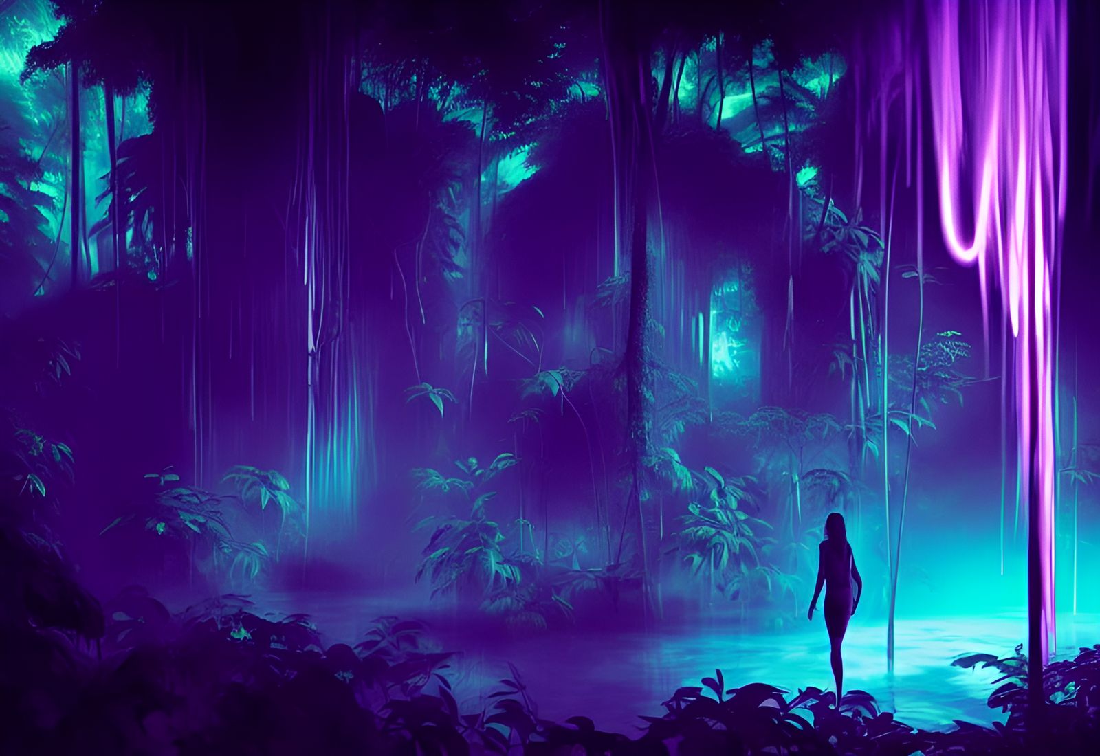 Midnight dip