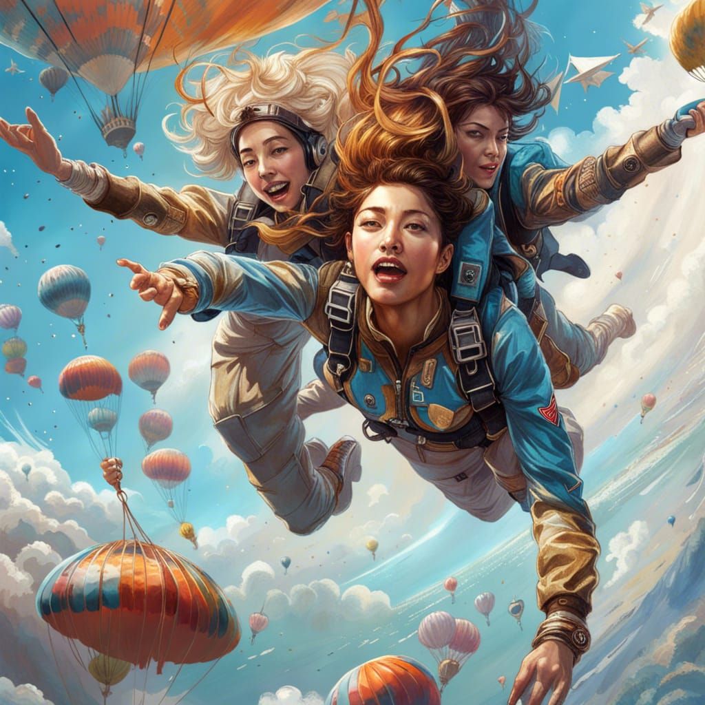 skydiving  by @BNH682