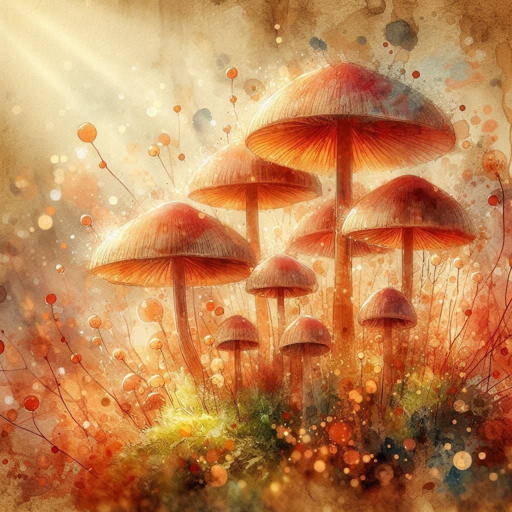 Mushroom garden