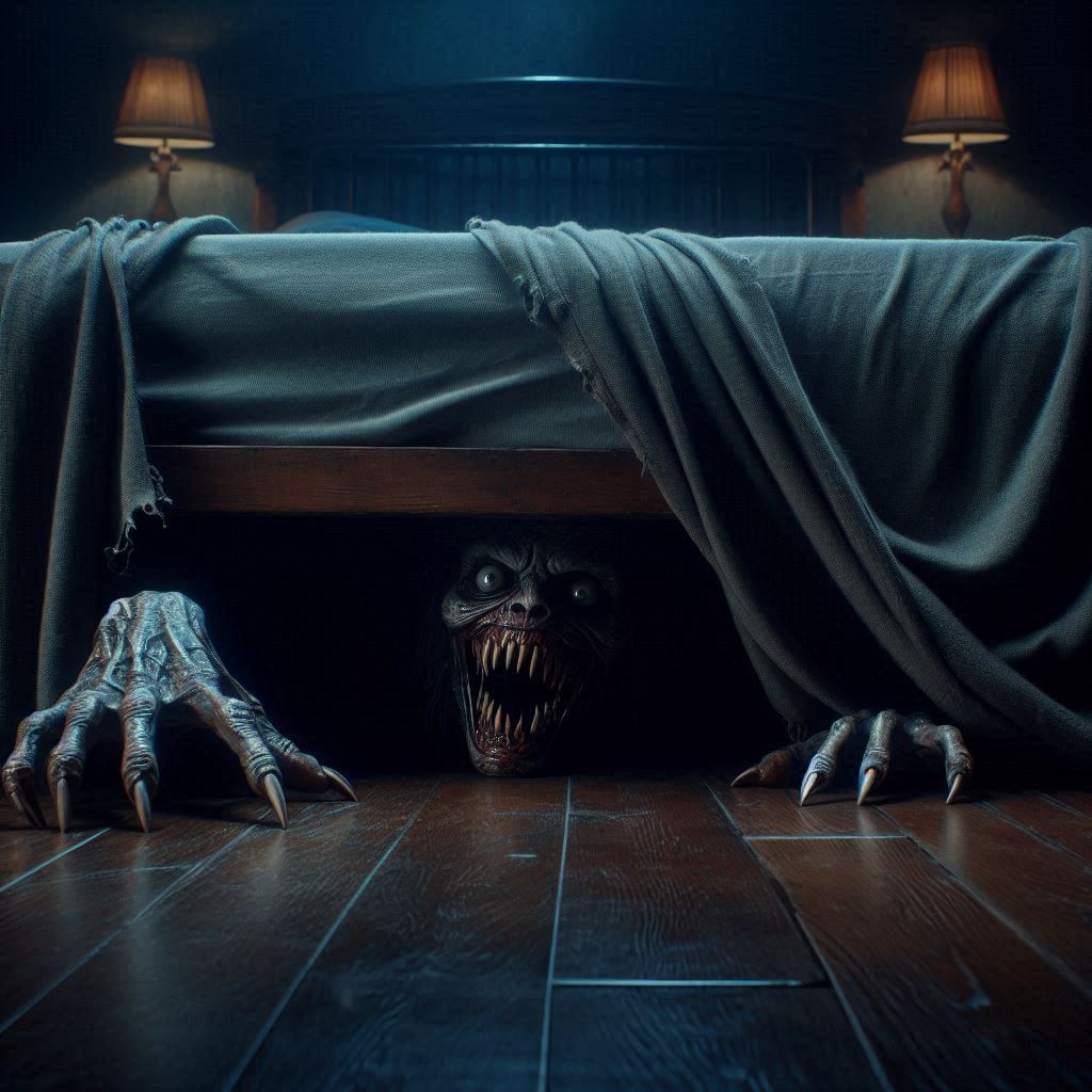 Is monsters under the bed a thing?