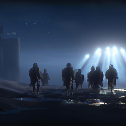 Anton Gorodetsky: Night Watch Matte Painting