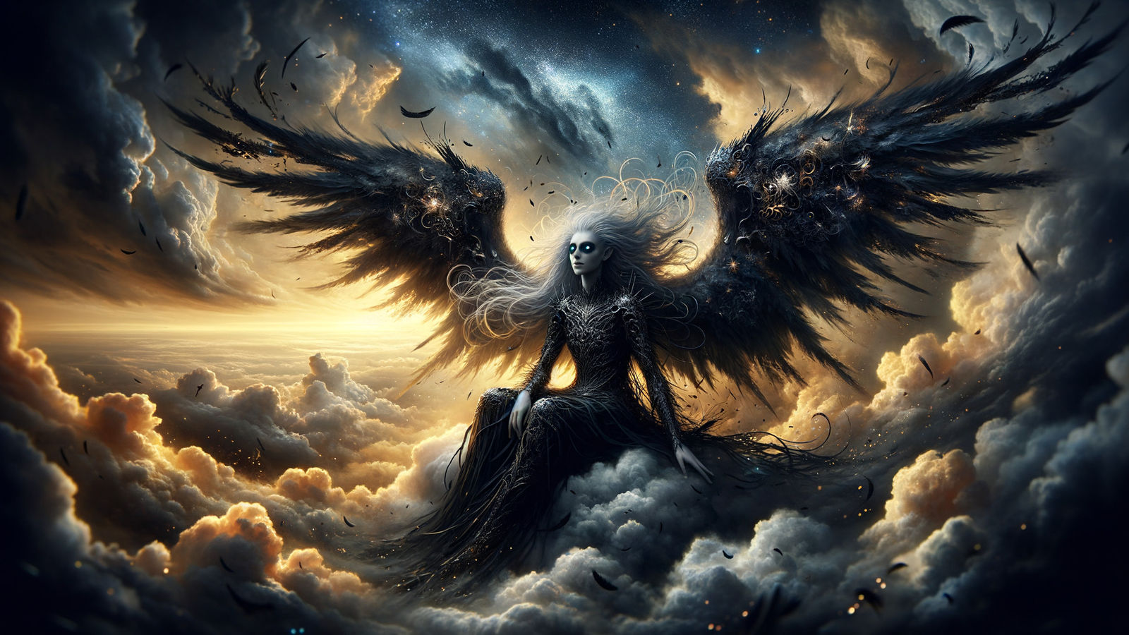 Fallen Angel on a Bright Heaven