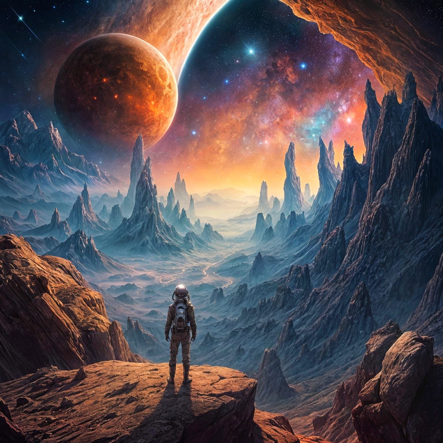 Galaxy Explorer  by @Zoboo Cat