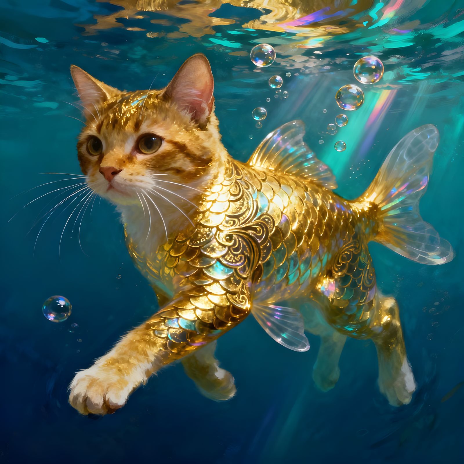 Cat Fish  by @Floe Joe 