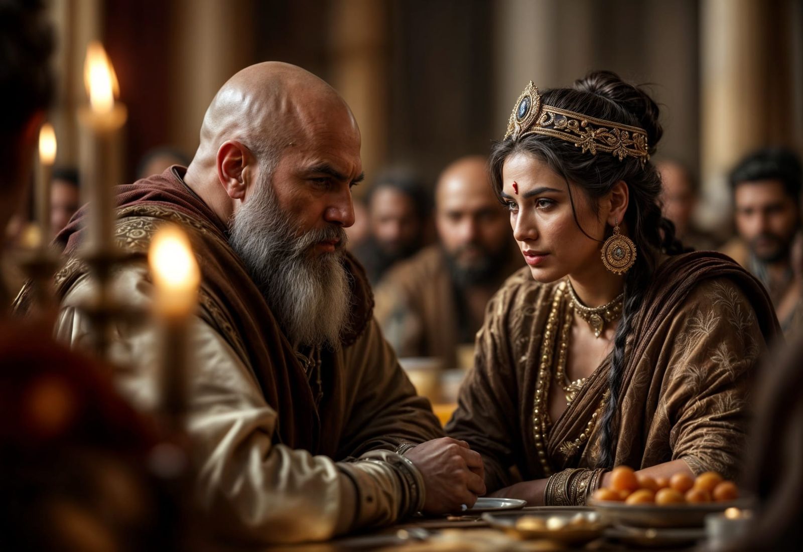 Haman Haman and Zeresh plotting