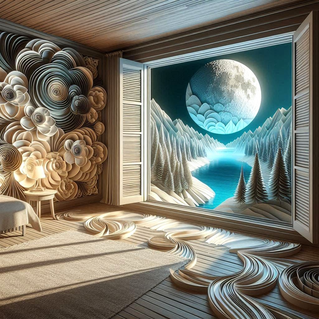 Paper Room with a View