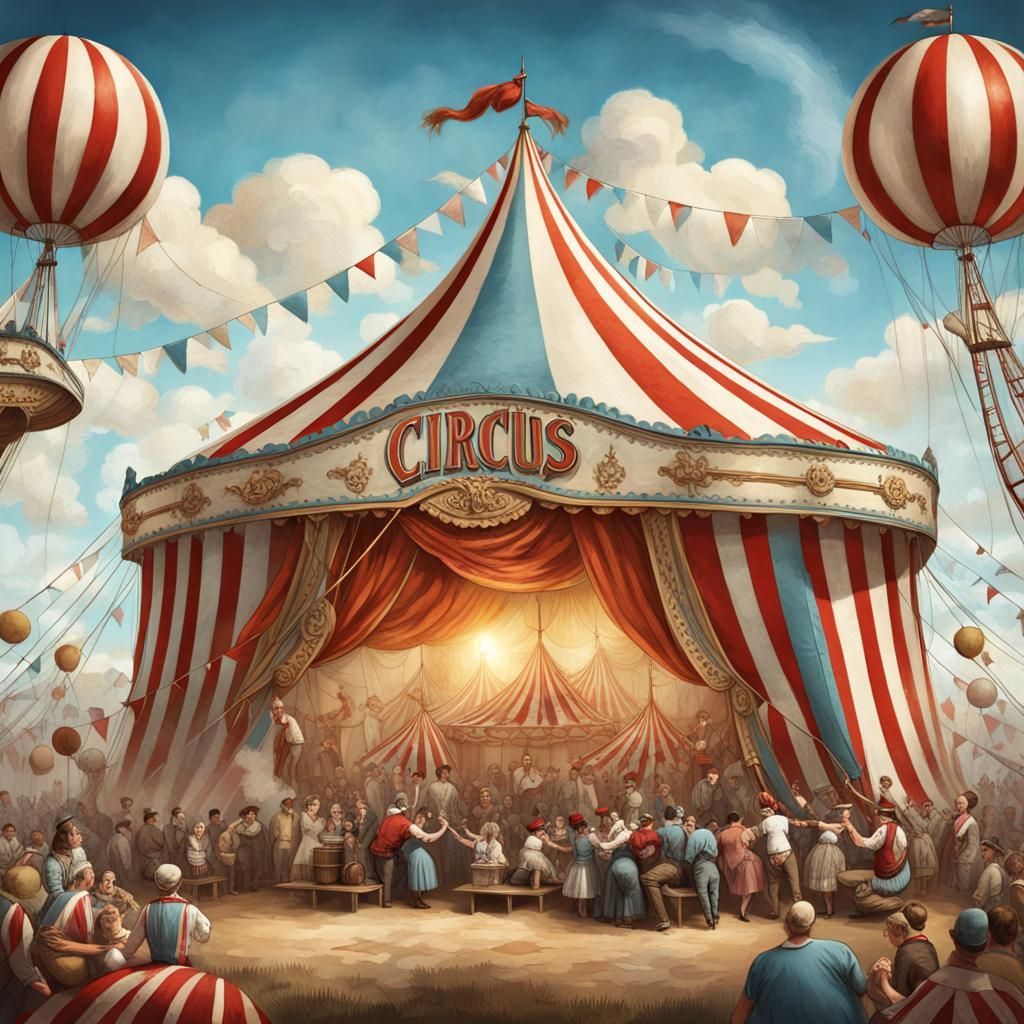 Circus 🎪 - AI Generated Artwork - NightCafe Creator