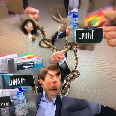 Jim brings too much chaotic energy