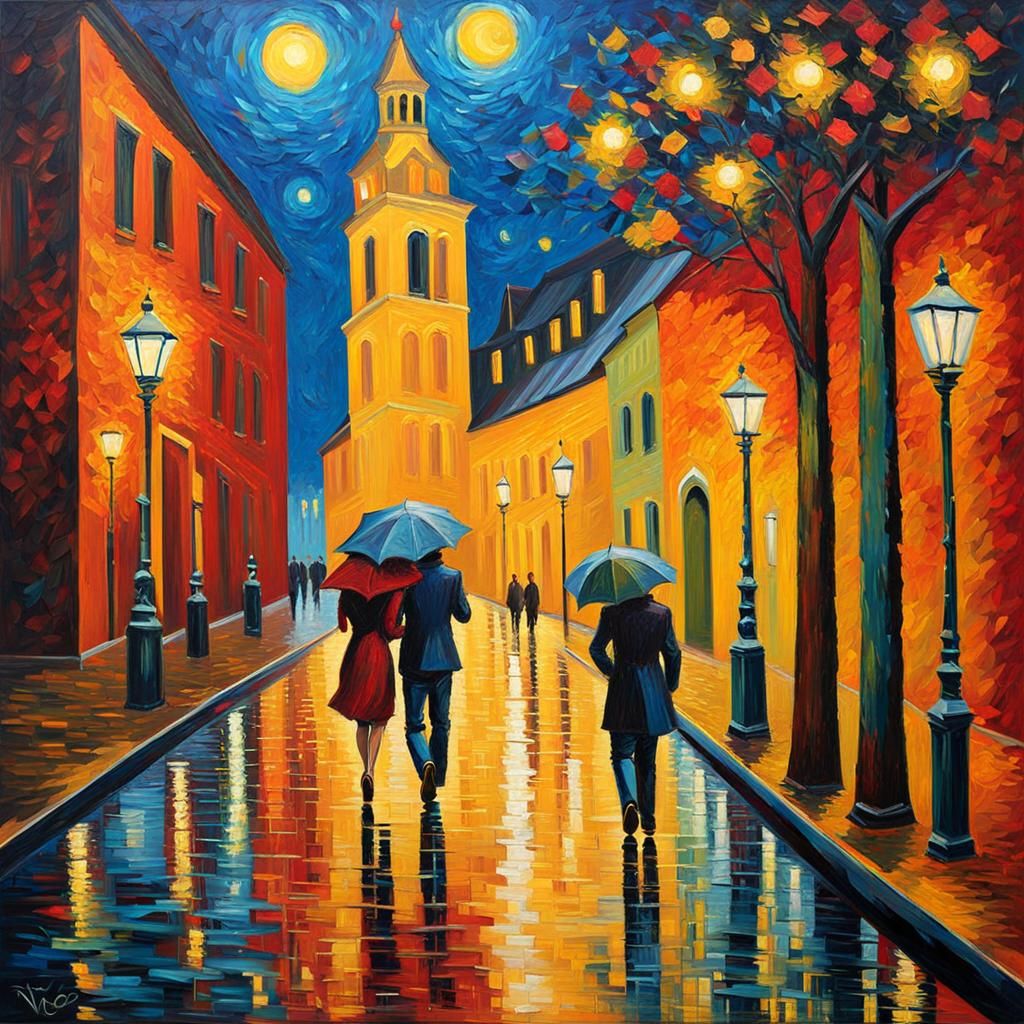 A Whirlwind Reverie: New Year's Eve Stroll