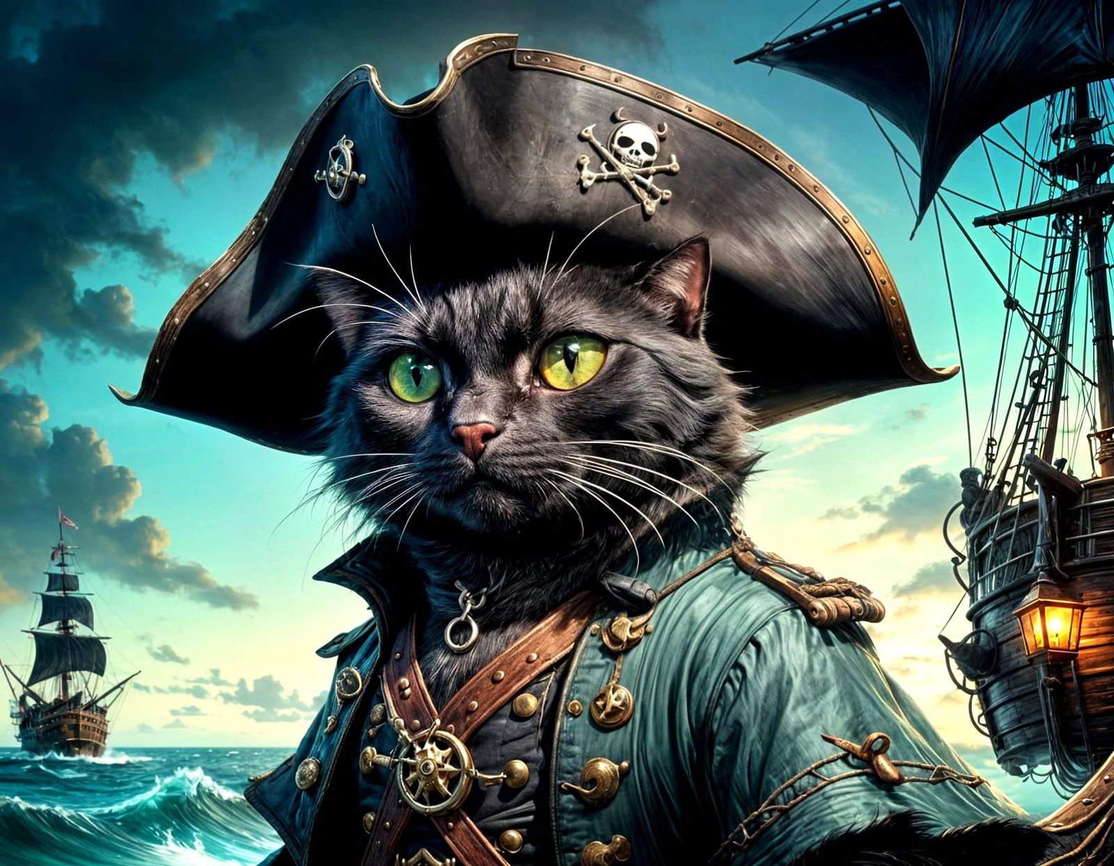 Felix Sylvester, scourge of the Spanish Main  by @Dabbler