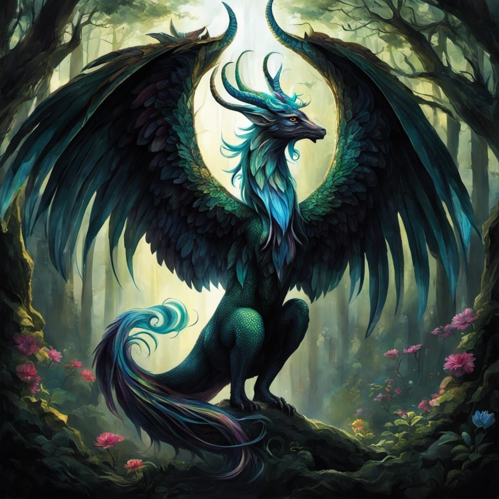 Mythical Creature Ai Generated Artwork Nightcafe Creator