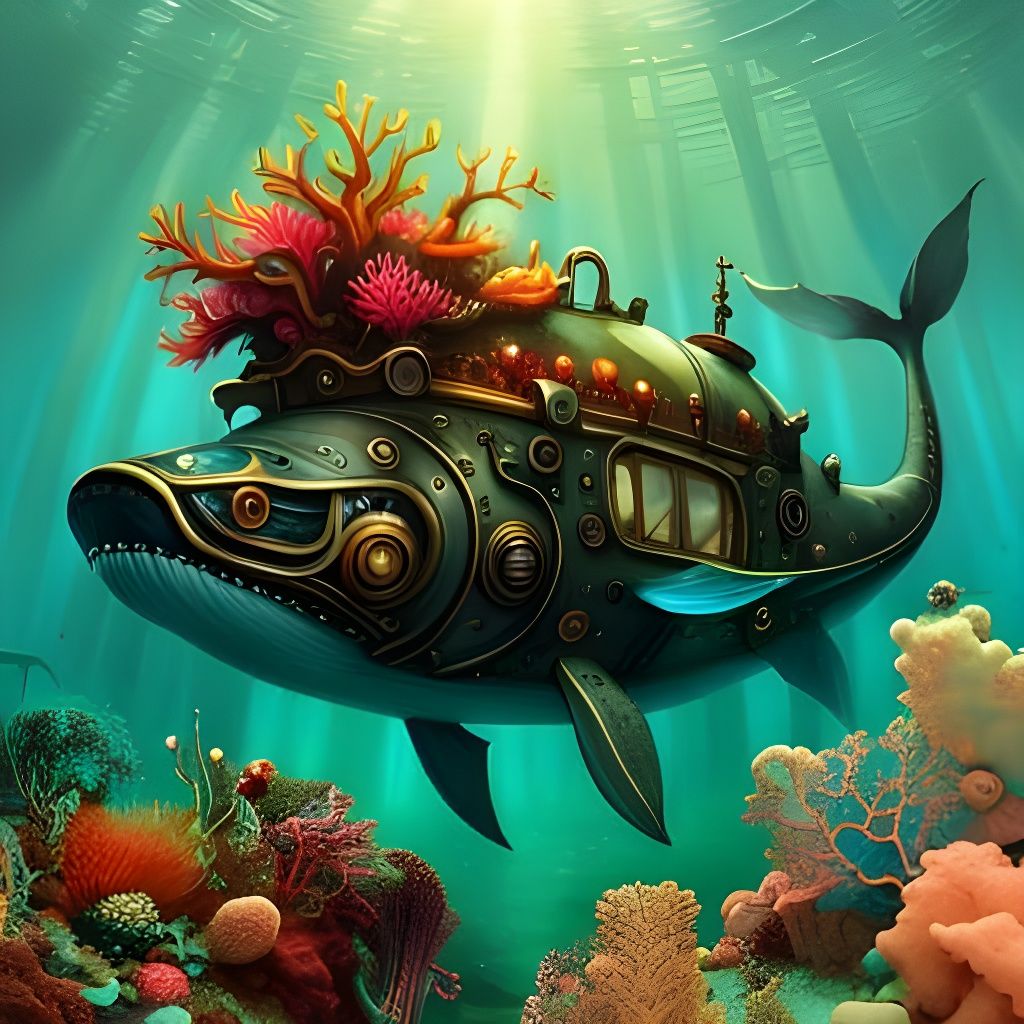 A very fishy submarine