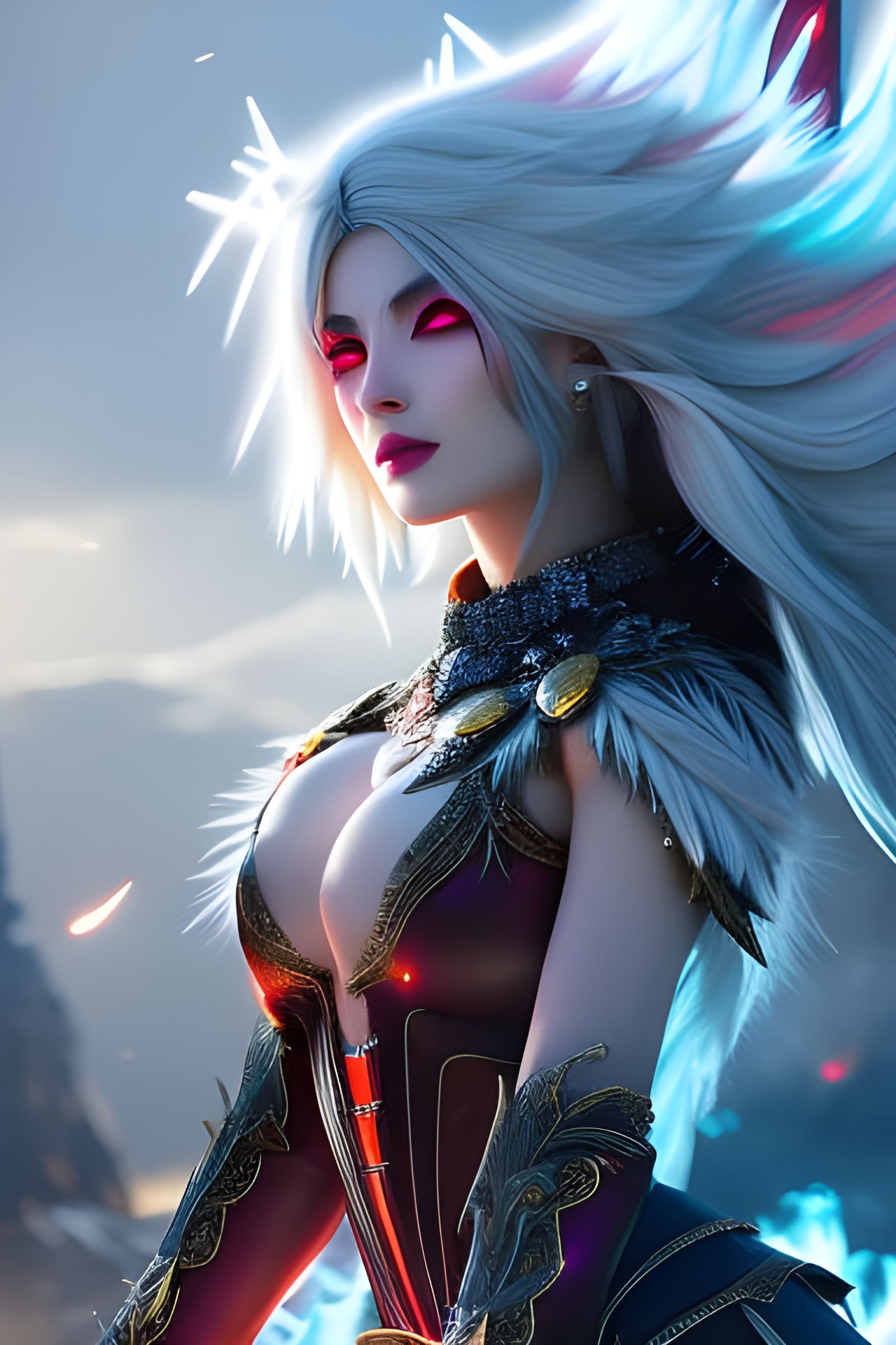 The queen of ice and fire
