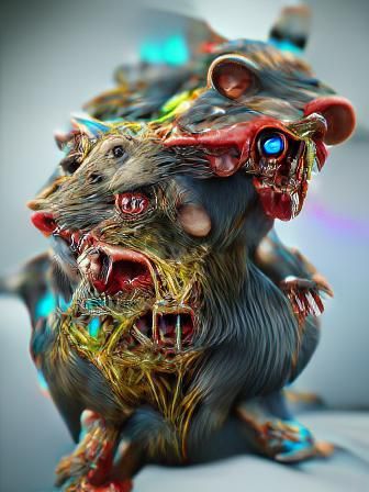 Rat King - AI Photo Generator - starryai