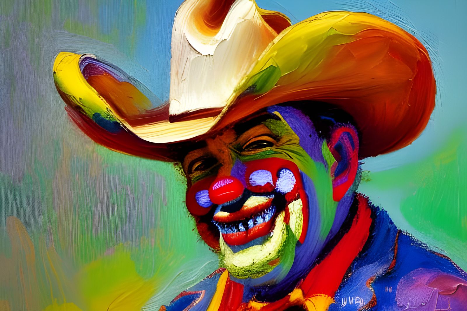 Clown Cowboy #2