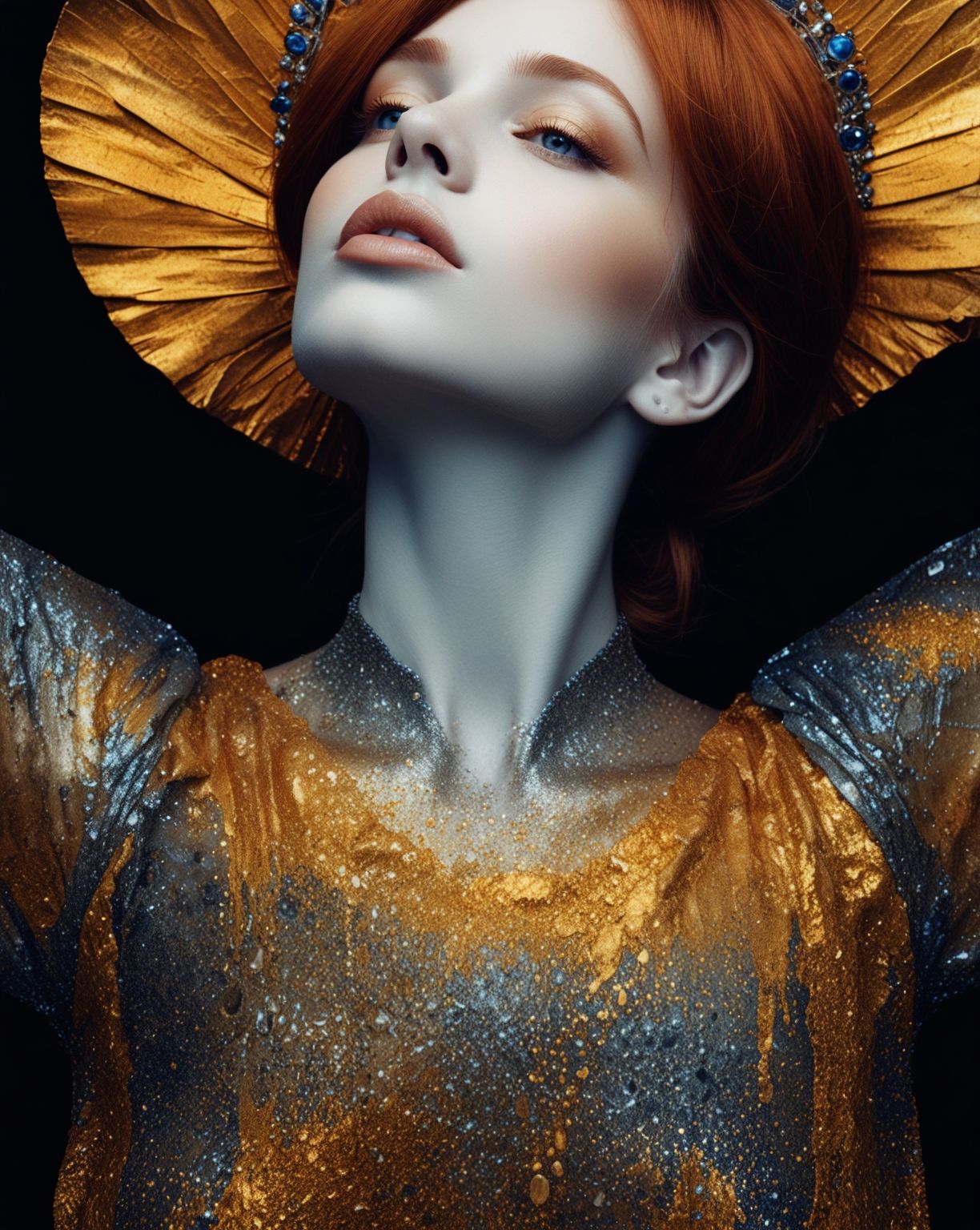 Gold aureole