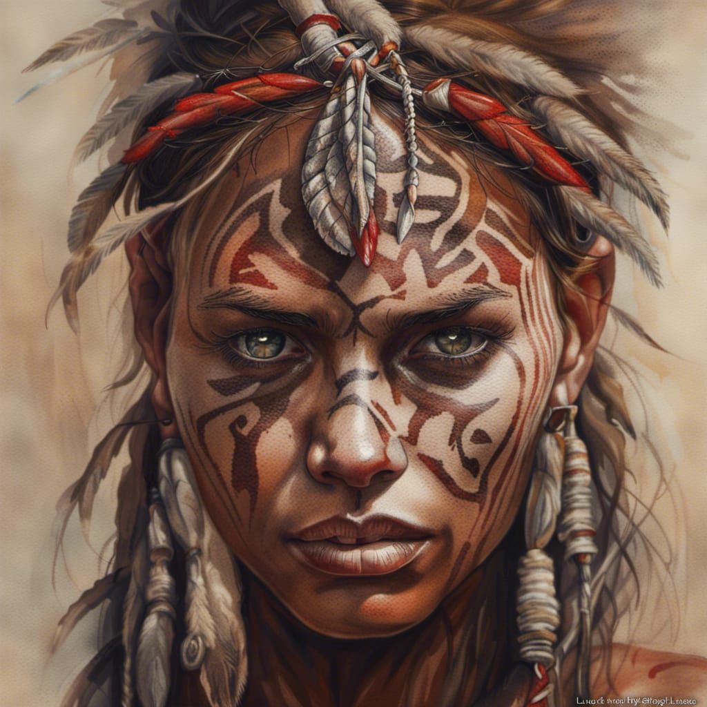 Tribal girl by Imfree - VIEWBUG.com