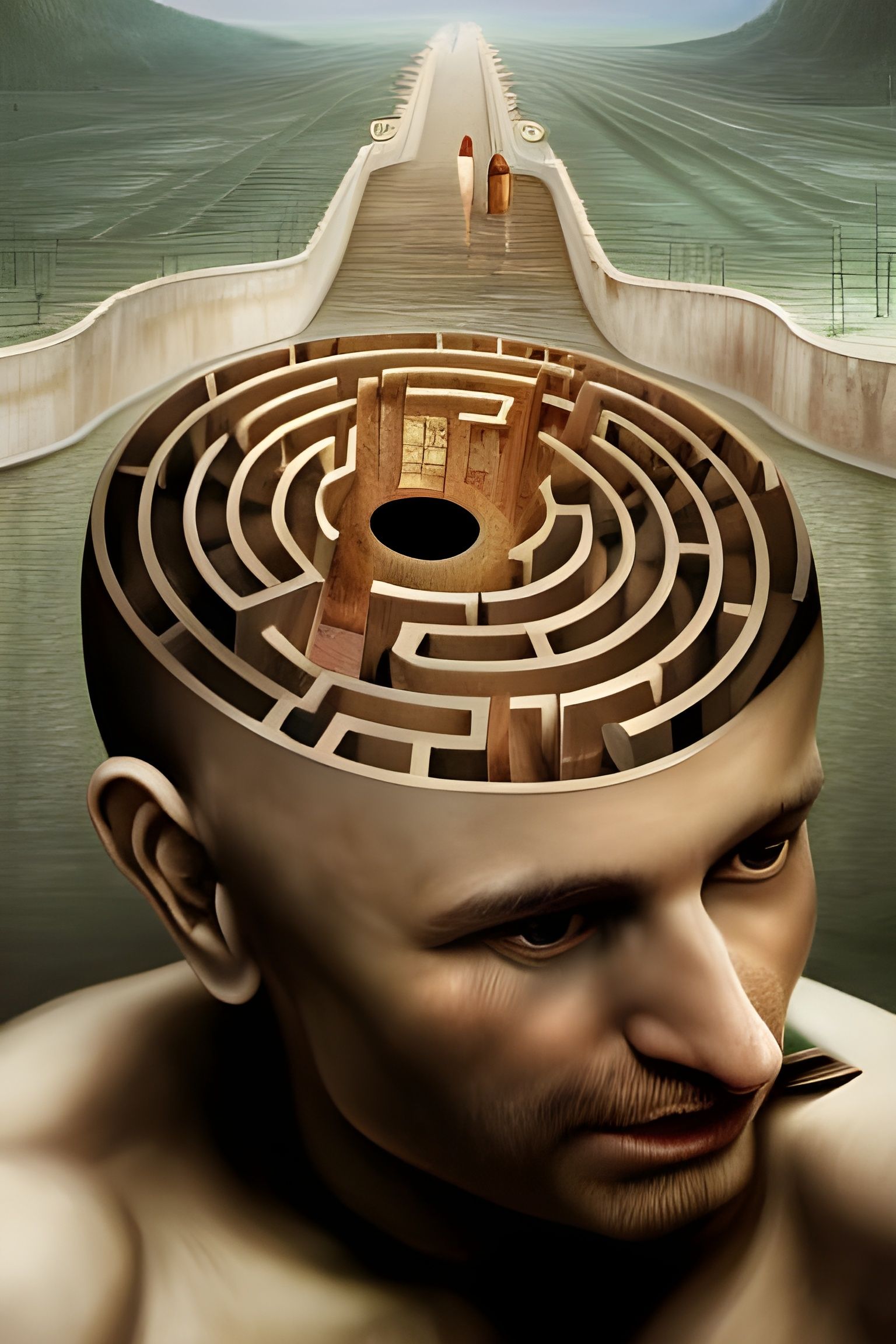 I have a maze 🧠 will you find a way in to know me? false