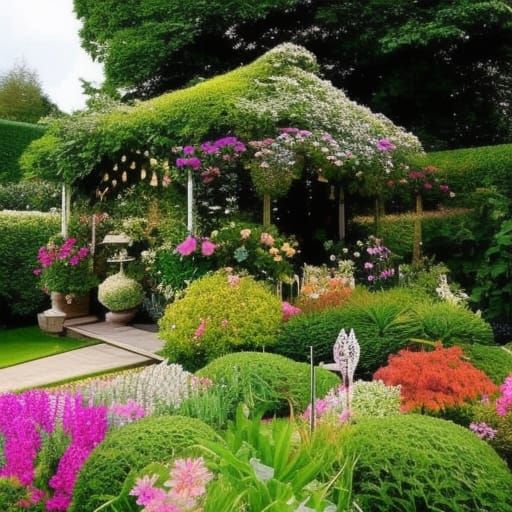 A detailed garden style of Johanna Basford!!!