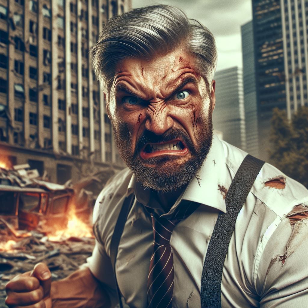 Anger destroys what took us time to build, "SAY NO TO ANGER"