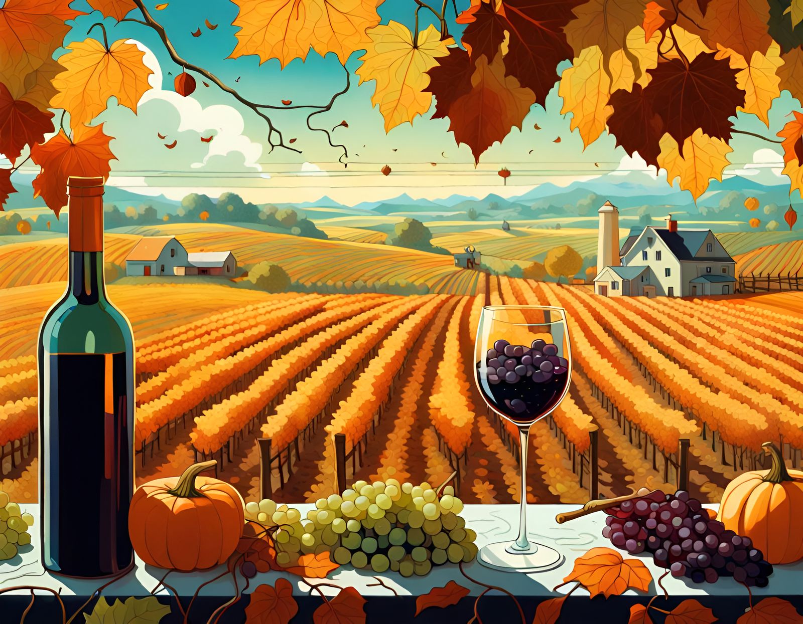 Fall Harvest Vibe  by @Thombmx