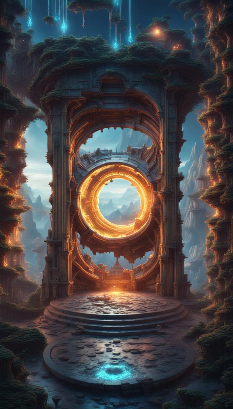 Puzzles Portal - AI Generated Artwork - NightCafe Creator