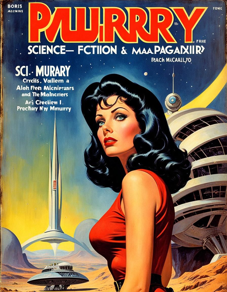 Pulp Sci Fi Cover 17 Ai Generated Artwork Nightcafe Creator 2182