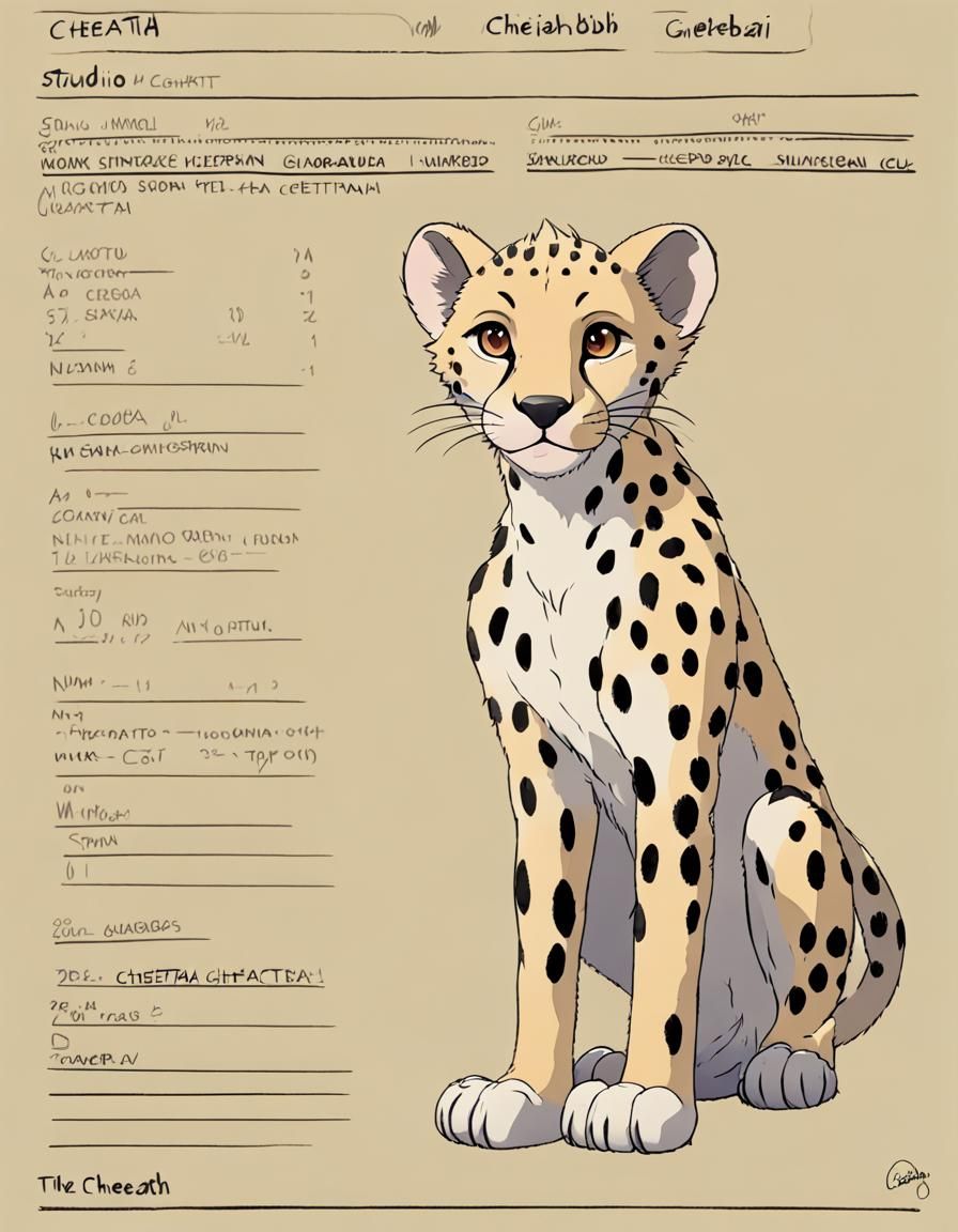 Cheetah Record - AI Generated Artwork - NightCafe Creator