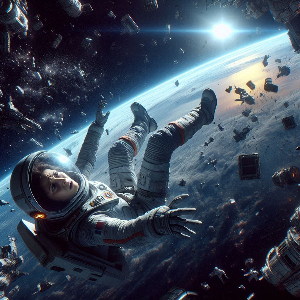 Inspired by the movie "Gravity" directed and written by Alfo...