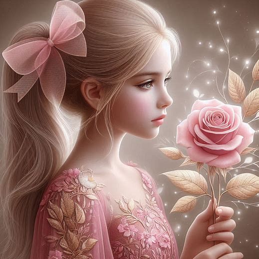 She Held the Light Like a Flower