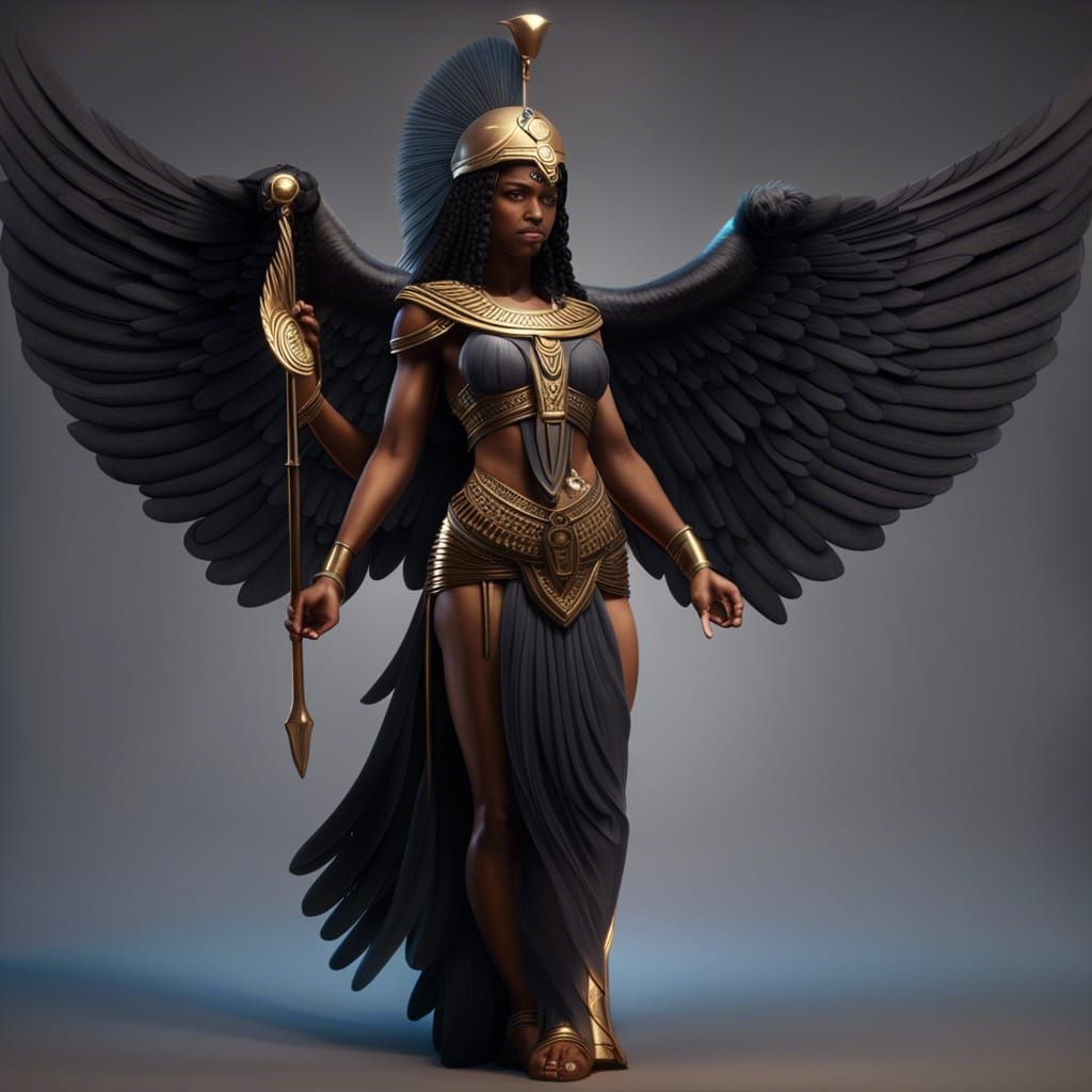 Egyptian goddess - AI Generated Artwork - NightCafe Creator