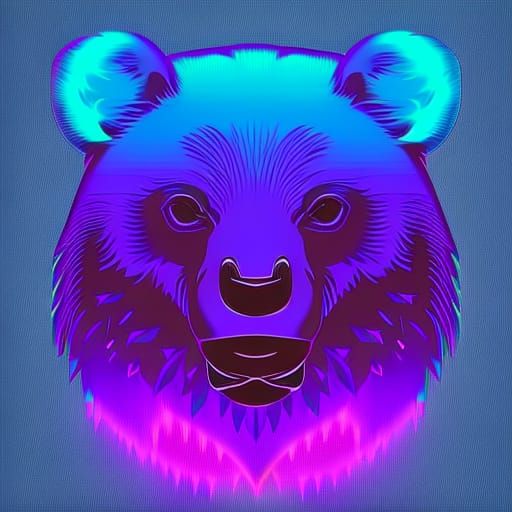 Anthropomorphic bear, ferocious - AI Generated Artwork - NightCafe Creator