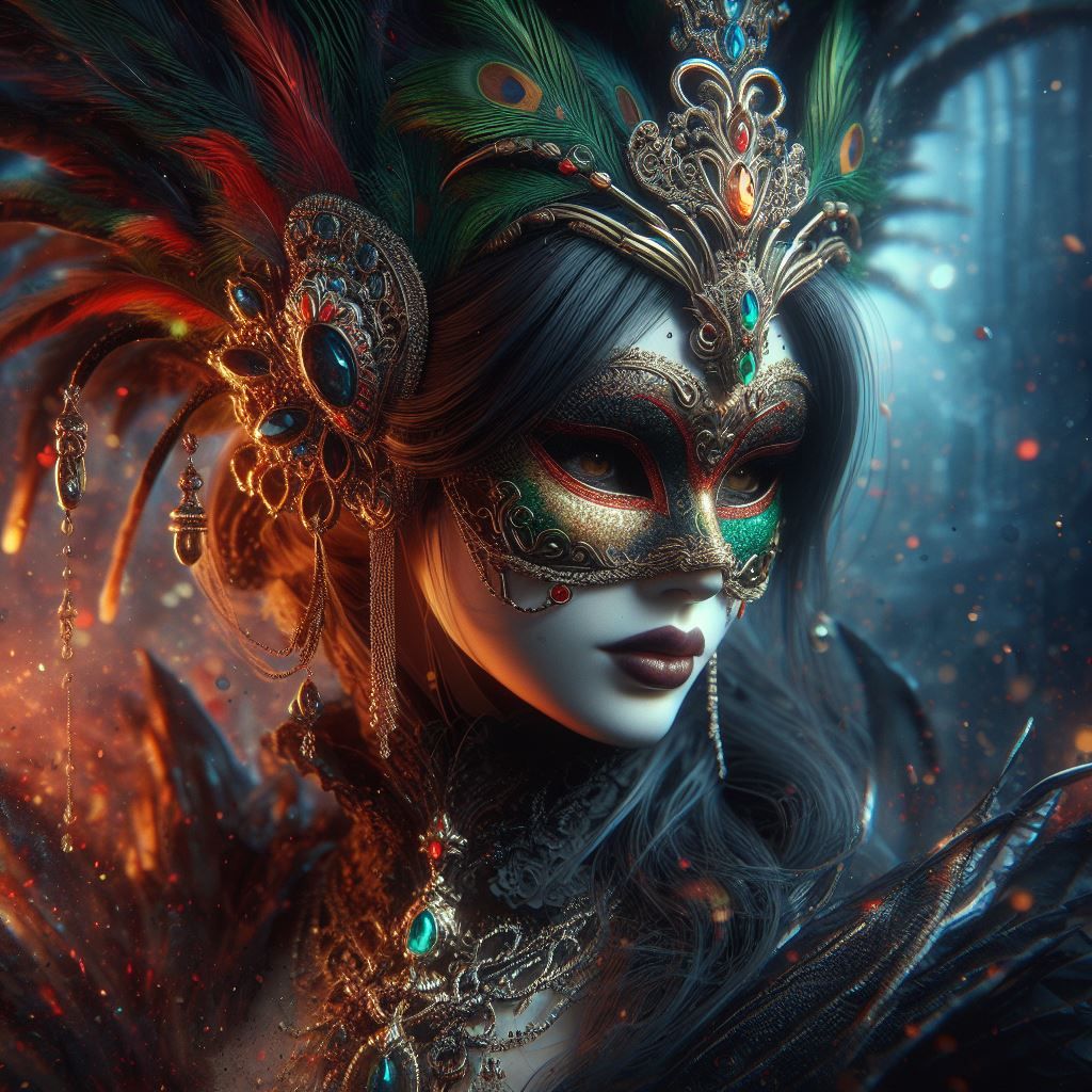 Venetian Mask - AI Generated Artwork - NightCafe Creator