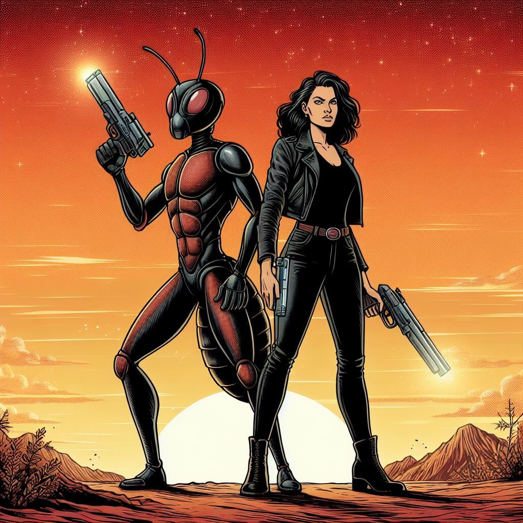 Space Vixen and the Ant
