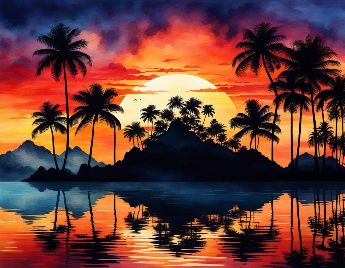 Tropical Sunset (c)