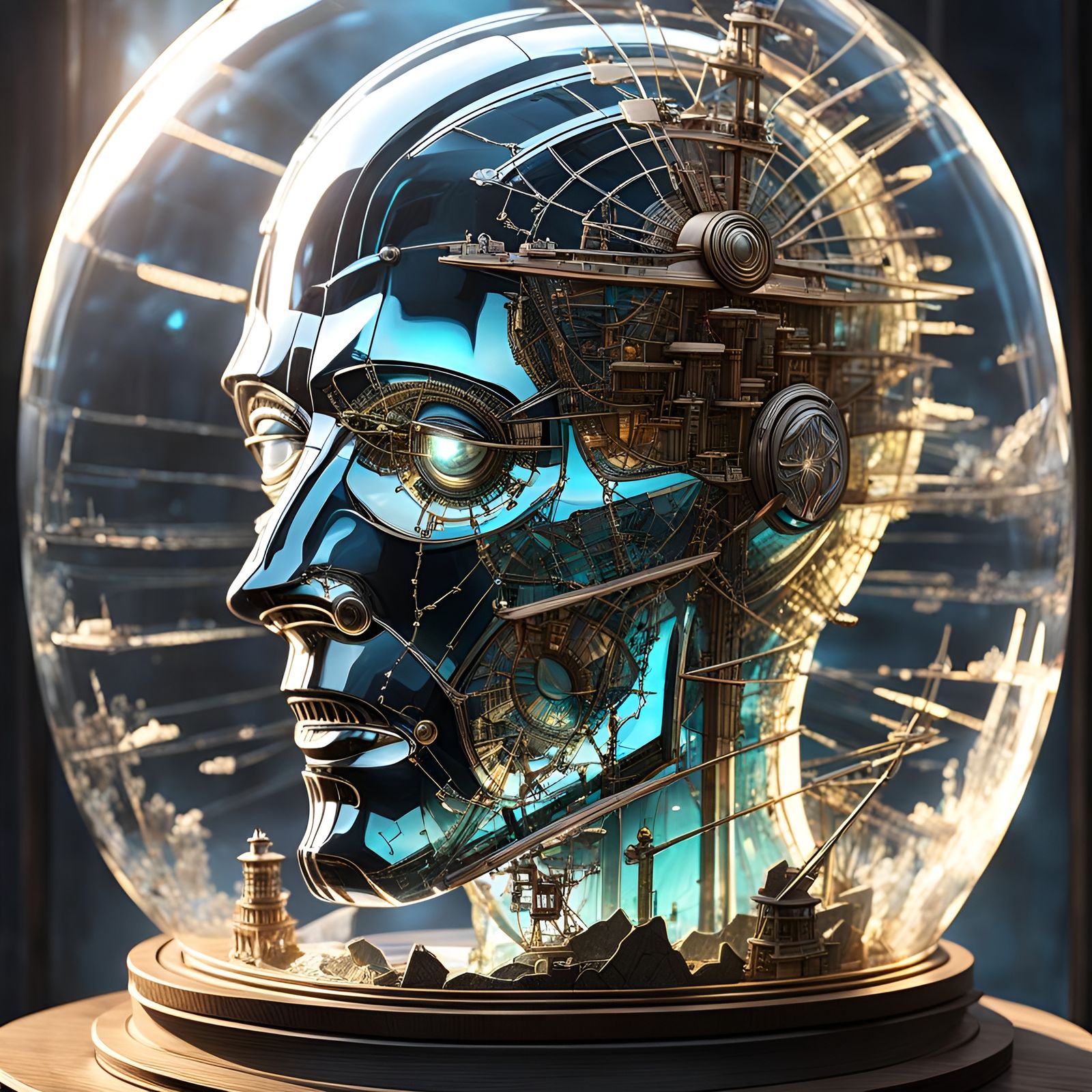 Mechanical Contemplation  by @morr5750