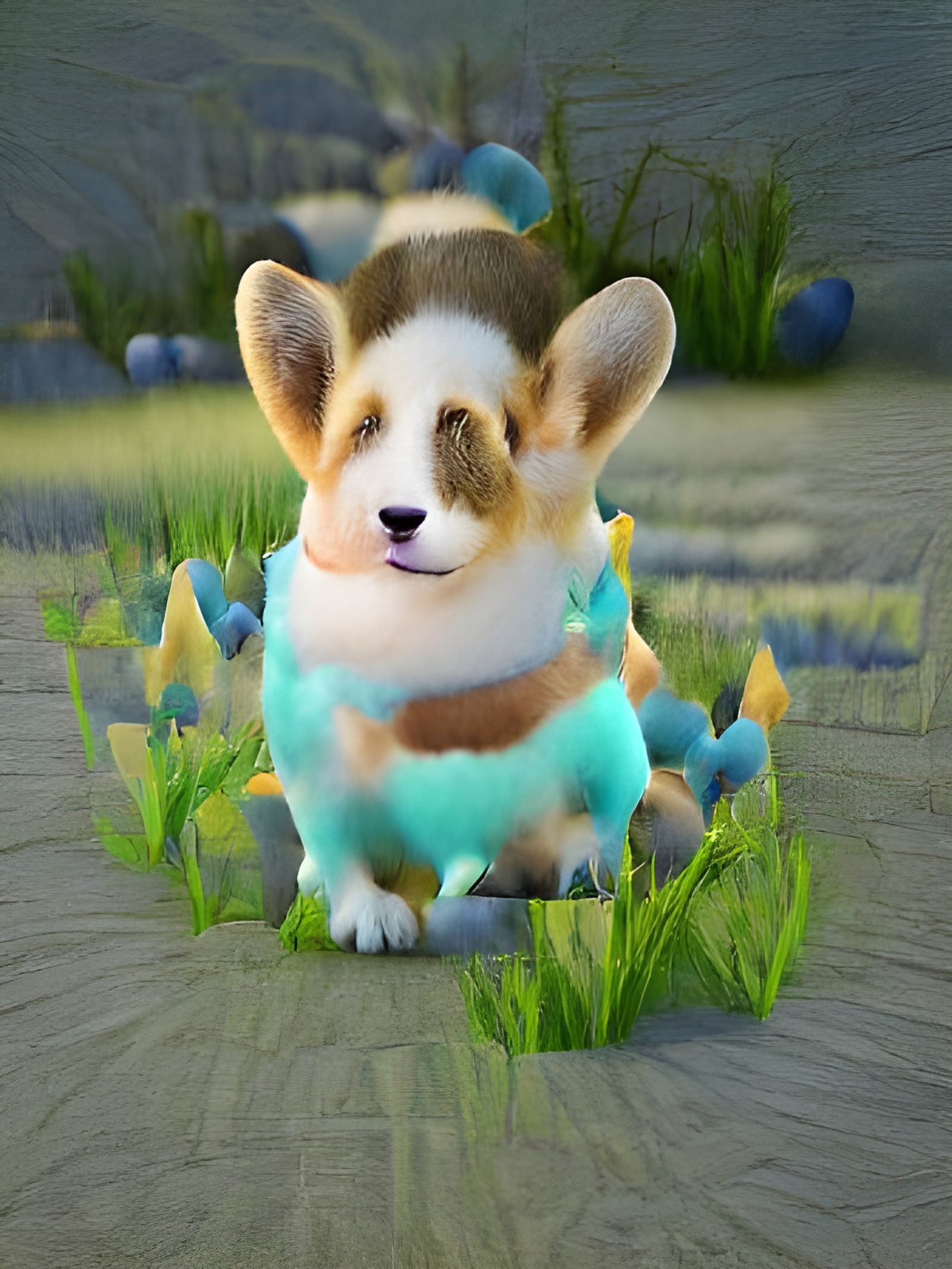 Corgi puppy z