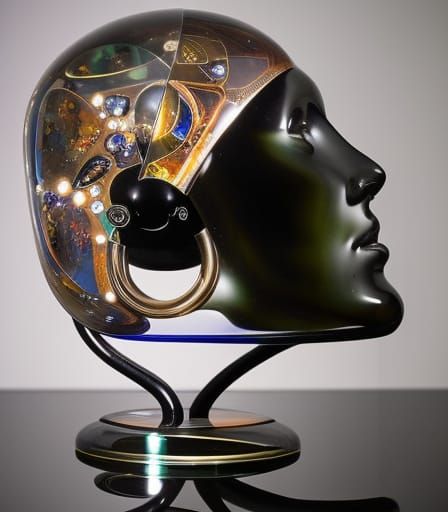 Abstract Fluid Art: Remote Viewing of the Cosmos