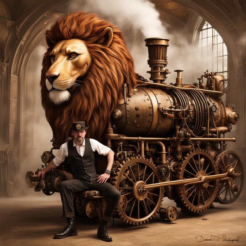 David in the lion's den