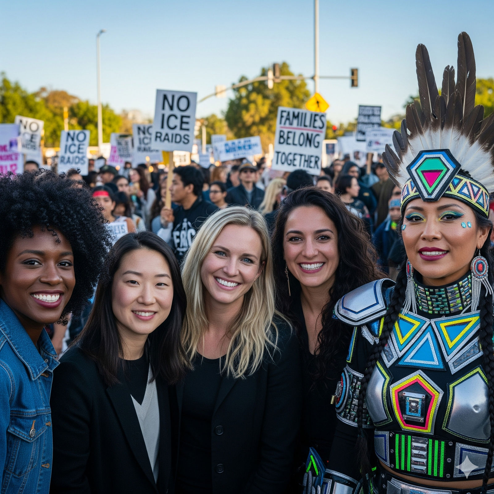 The California I ♥️: Against brutality and inhumanity