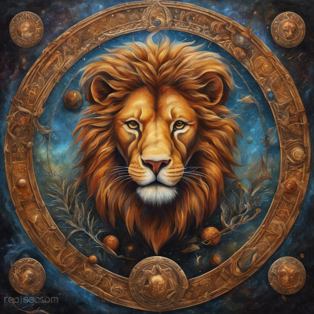 Leo The Lion - Ai Generated Artwork - Nightcafe Creator