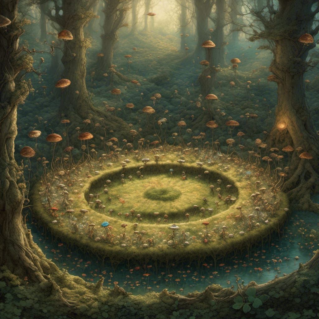 fairy ring AI Generated Artwork NightCafe Creator