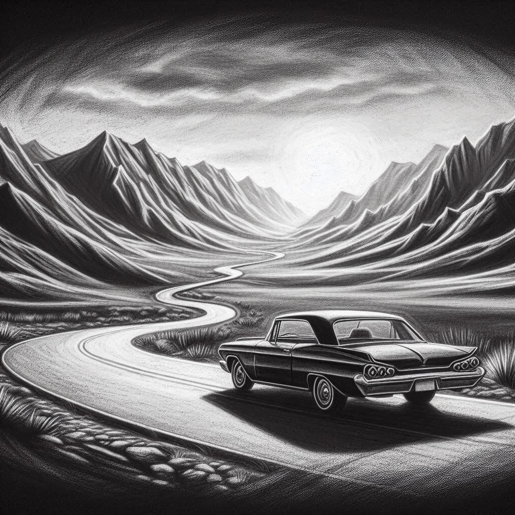 Road trip in a dream