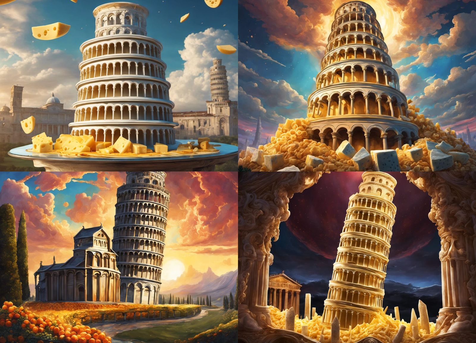 "Leaning Tower of Cheesa"