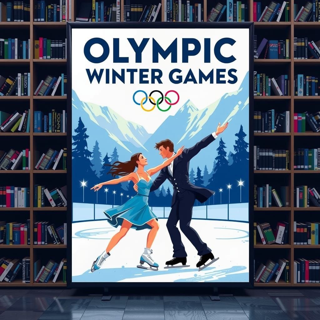 Sports promo in a library  by @DAIV