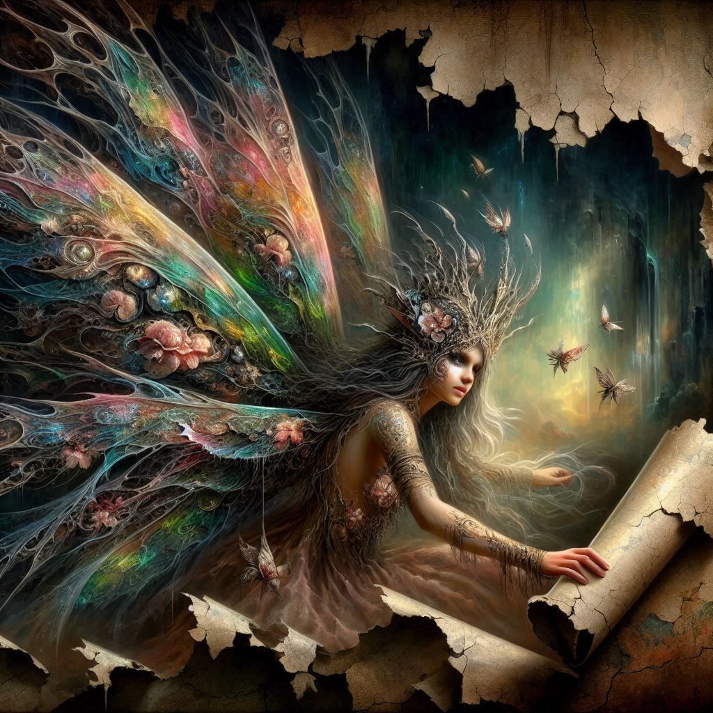 The world behind the canvas